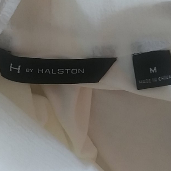 NEW H by Halston  Blouse W/ Shawl Collar - Picture 10 of 12
